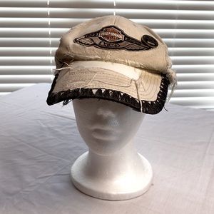 Harley Davidson ragged out hat cap ratty hat
